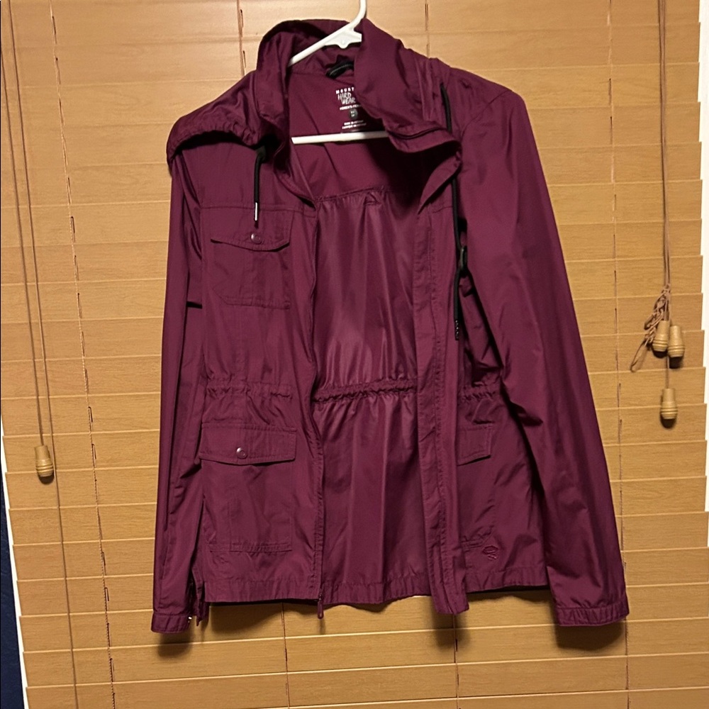 Mountain Hardwear Maroon Utility Jacket